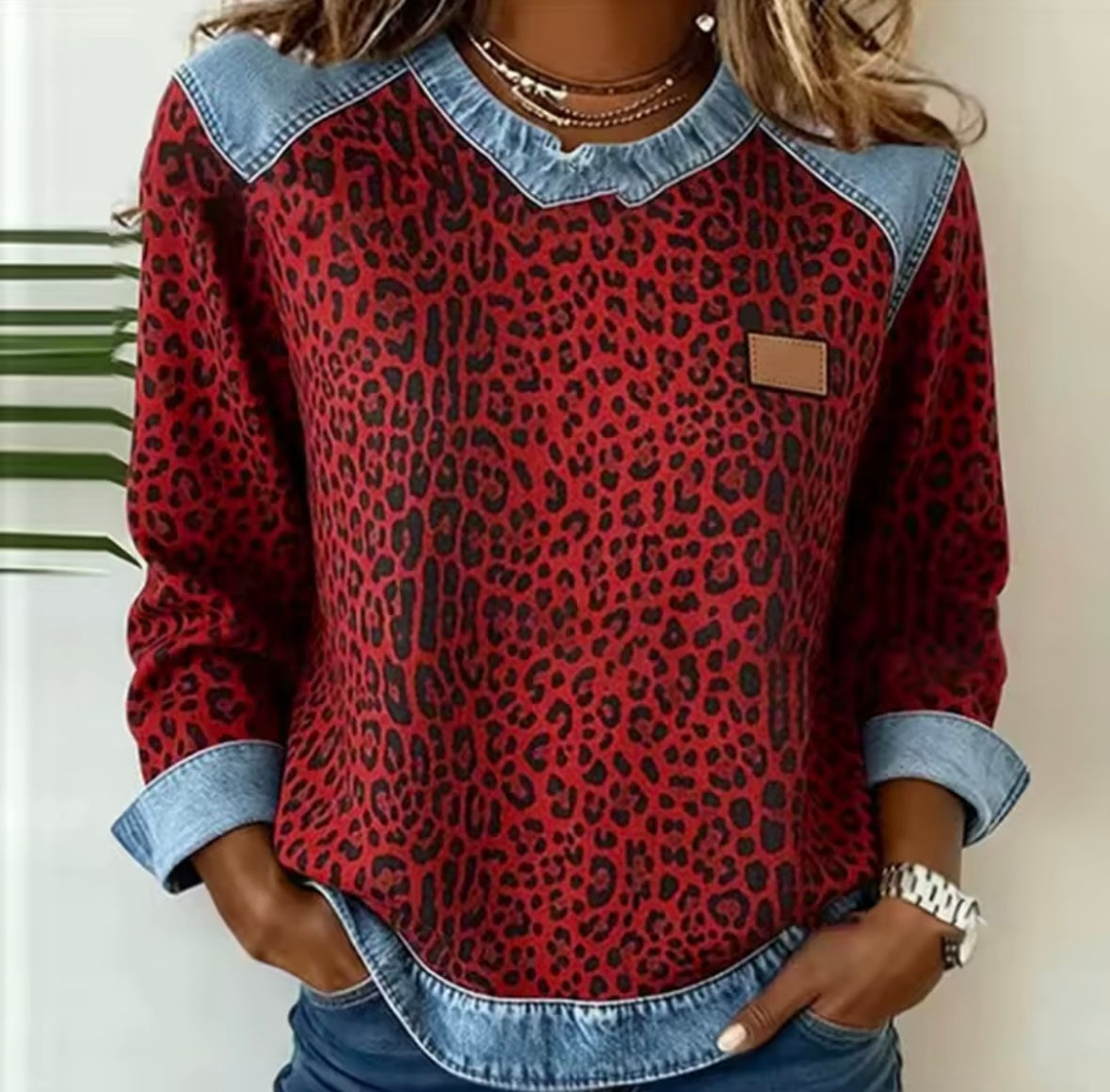 Ginny | Luipaardprint Sweatshirts