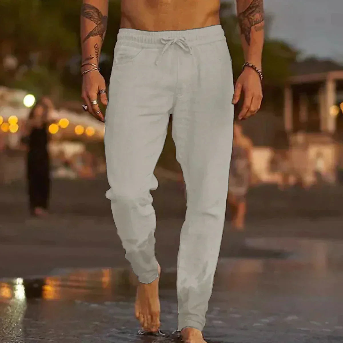 Owen | Linnen broek casual