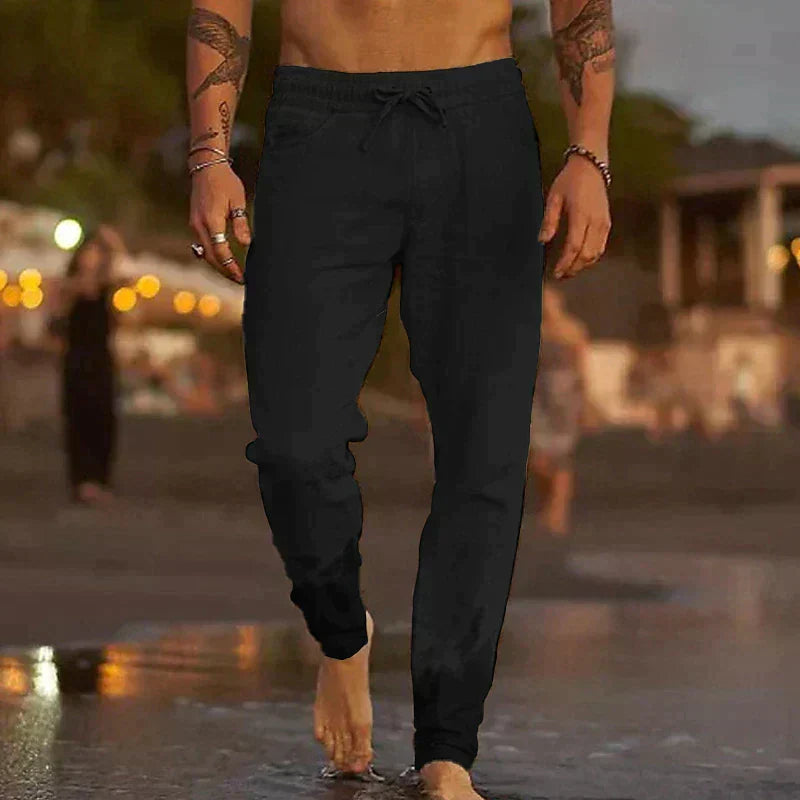 Owen | Linnen broek casual