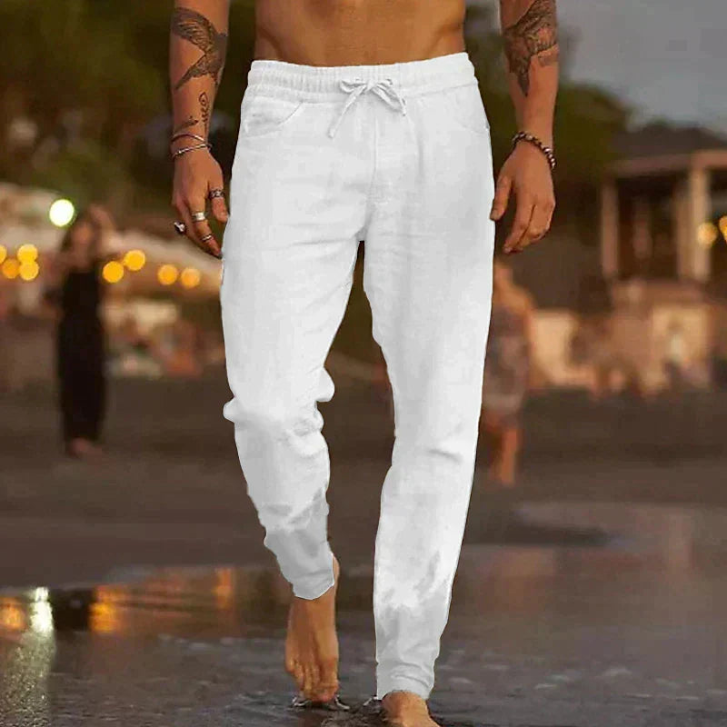 Owen | Linnen broek casual