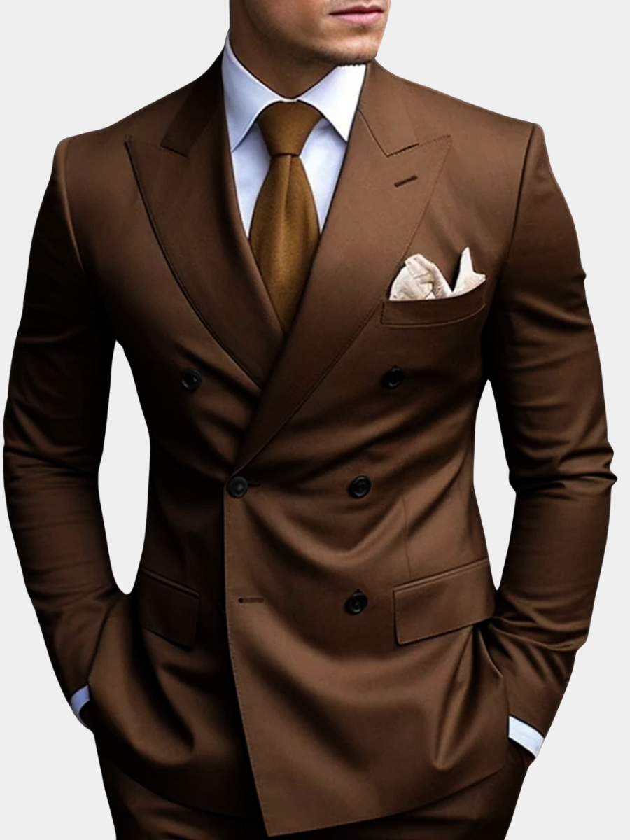 Rens | Elegant dubbelbreasted pak