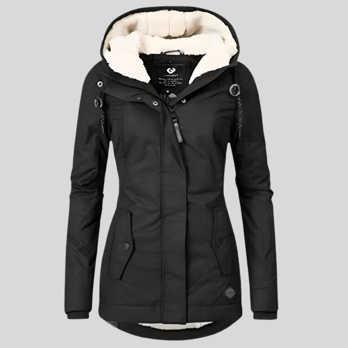 Ladan | Warme winterjas met capuchon
