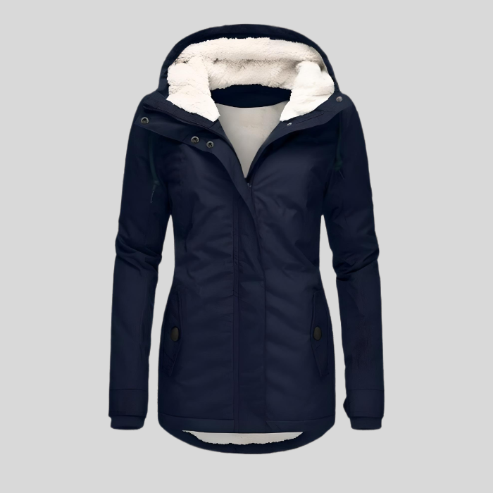 Terra | Warme winterjas met capuchon