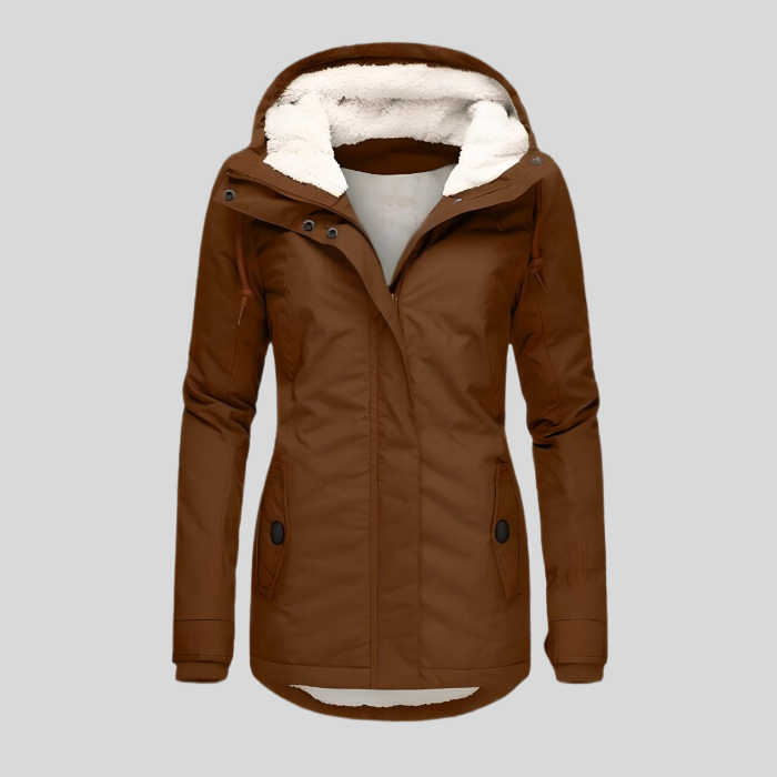 Ladan | Warme winterjas met capuchon