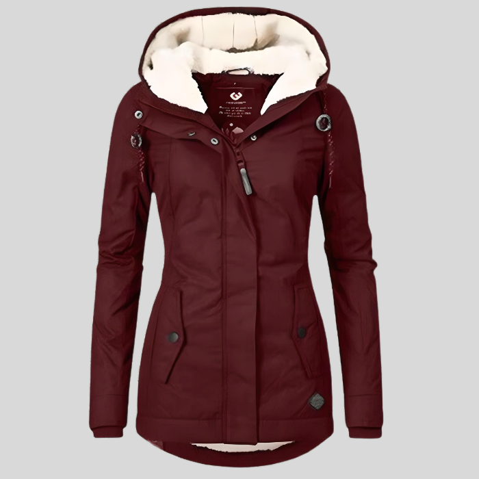 Ladan | Warme winterjas met capuchon