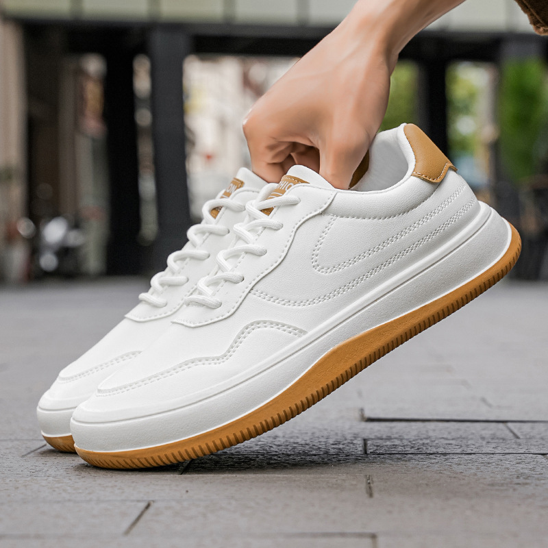 Dave | Minimalistische witte schoenen