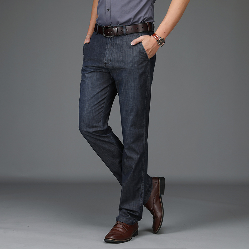 Joep | Klassieke Broek Blauw
