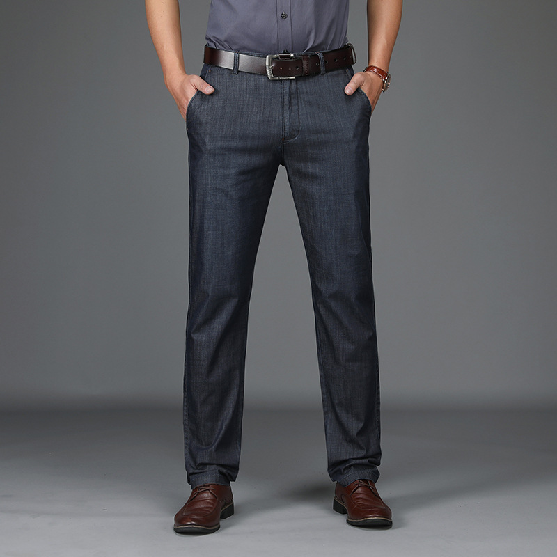 Joep | Klassieke Broek Blauw