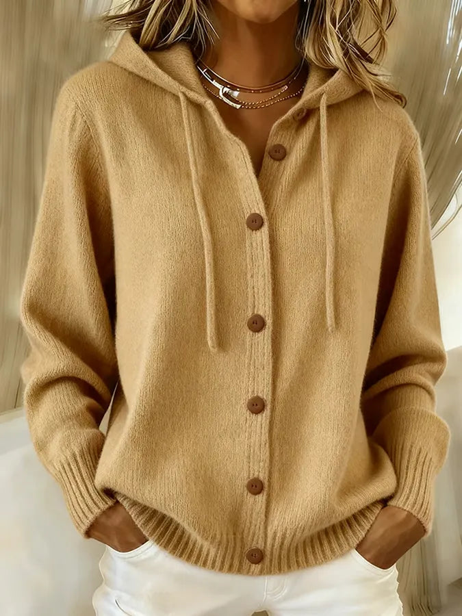 Rienke | Knit Truien met Capuchon