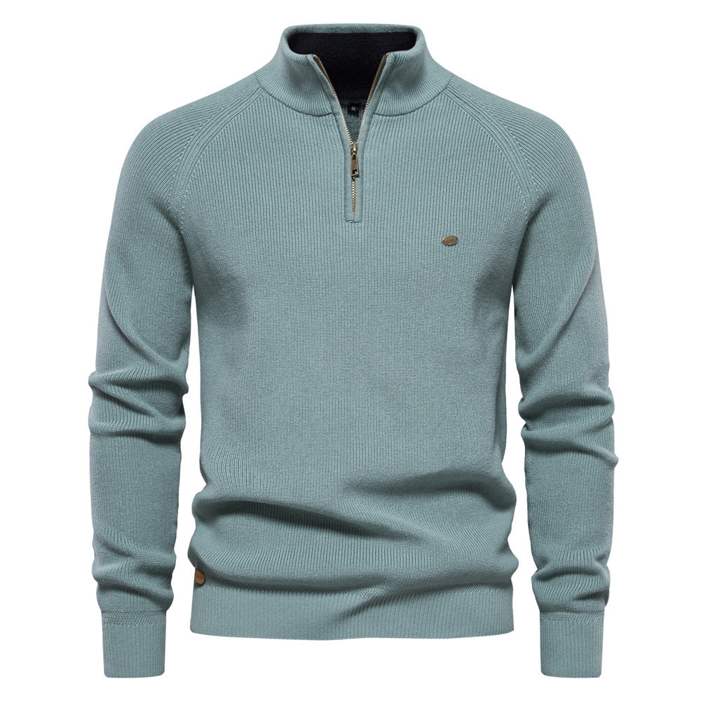 Pascal | Luxe half-zip trui