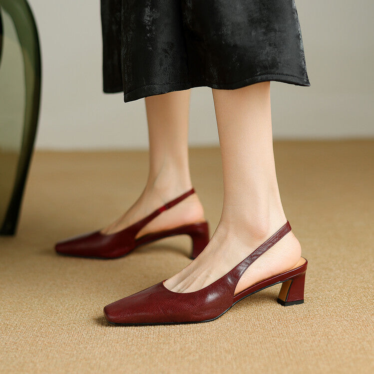 May | Elegante Mary Jane slingbacks