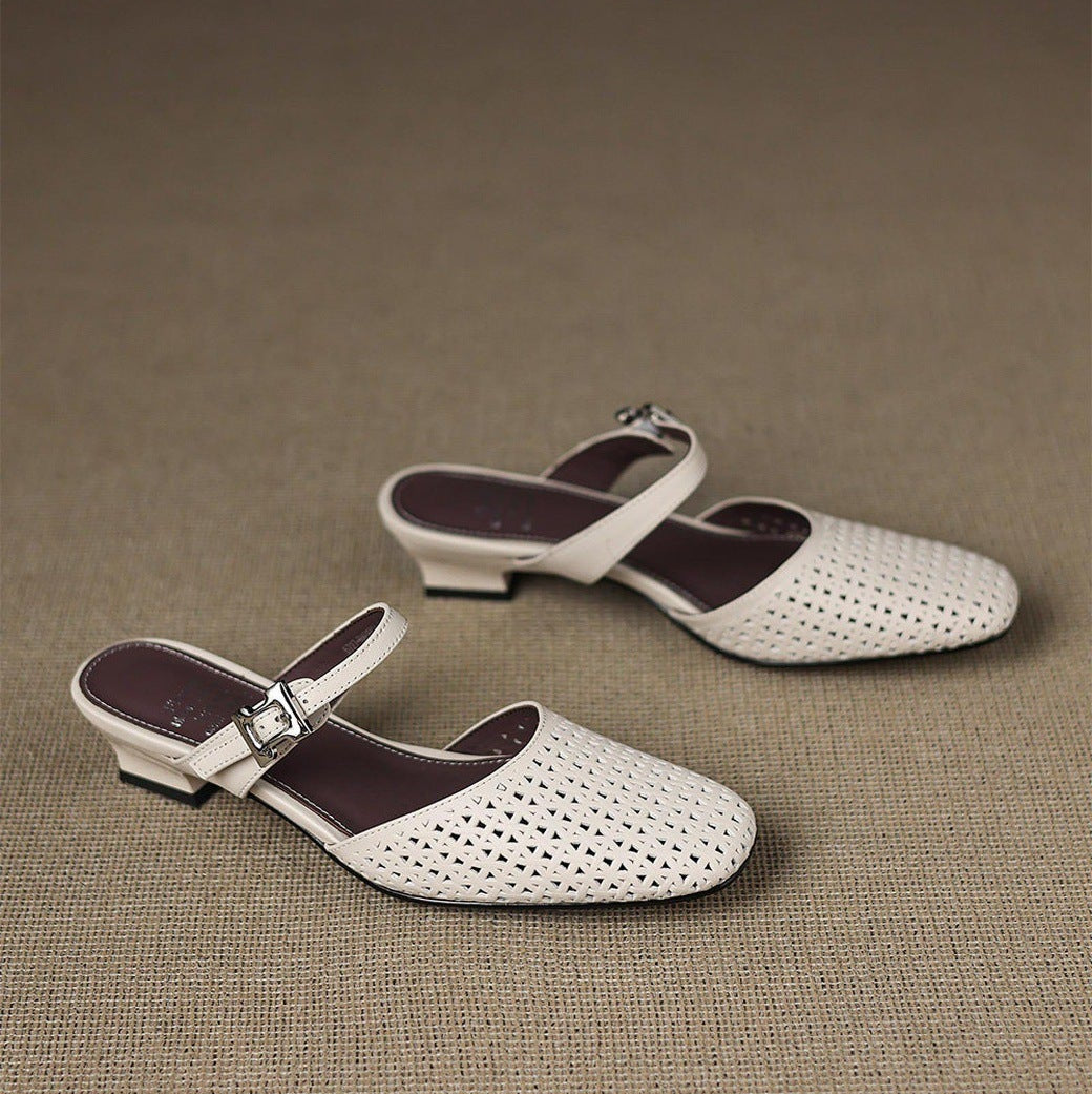 Myla | Elegante Mary Jane mules