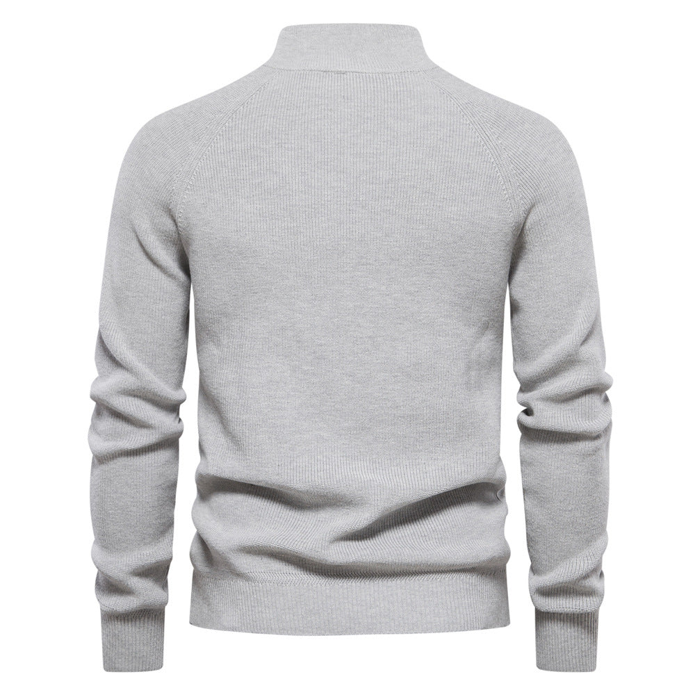 Pascal | Luxe half-zip trui