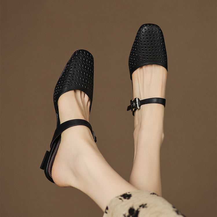 Myla | Elegante Mary Jane mules