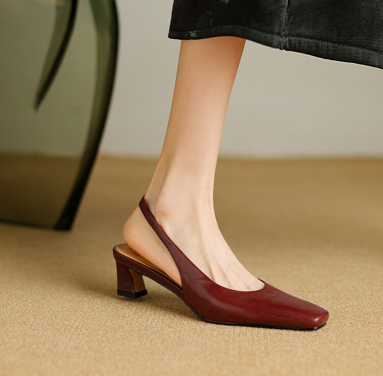 May | Elegante Mary Jane slingbacks