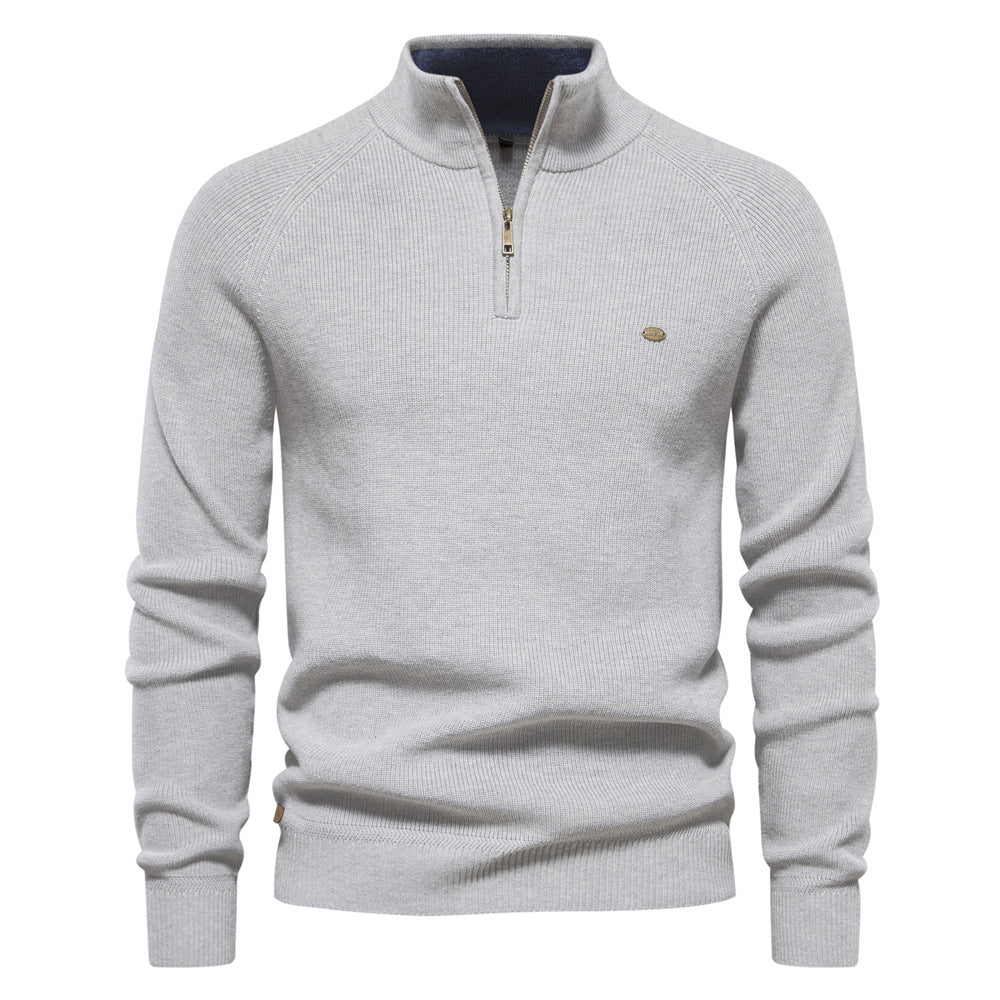 Pascal | Luxe half-zip trui