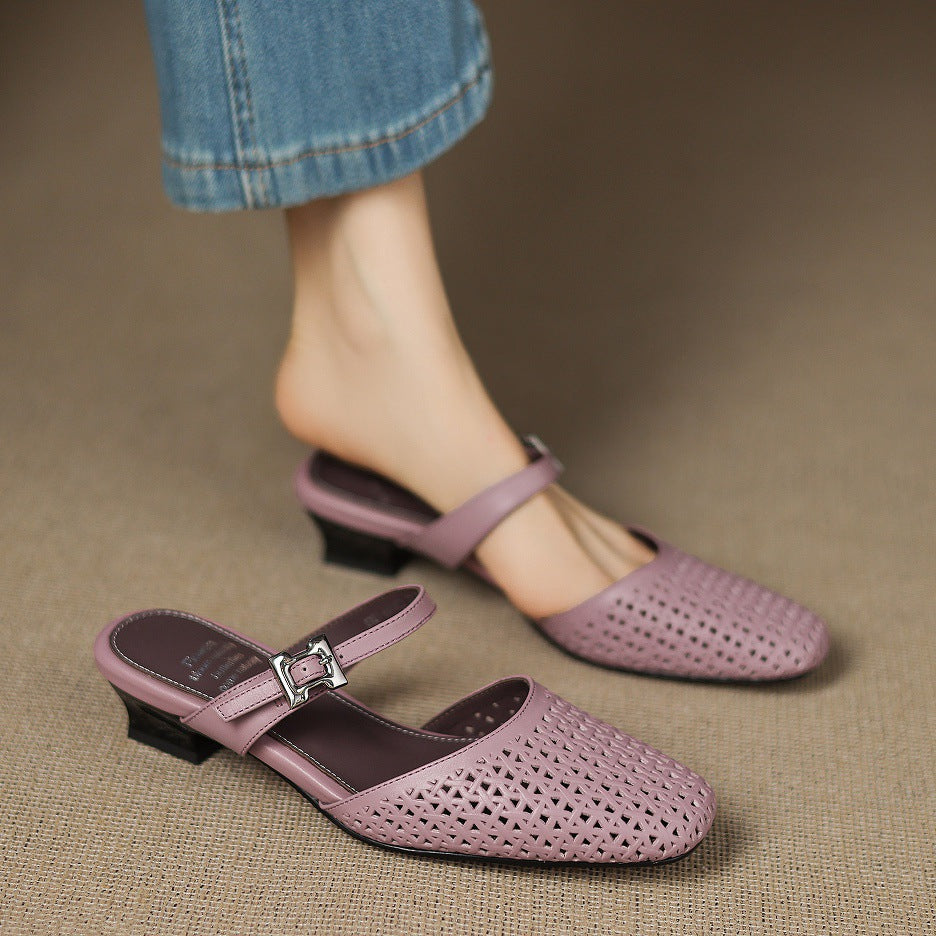 Myla | Elegante Mary Jane mules