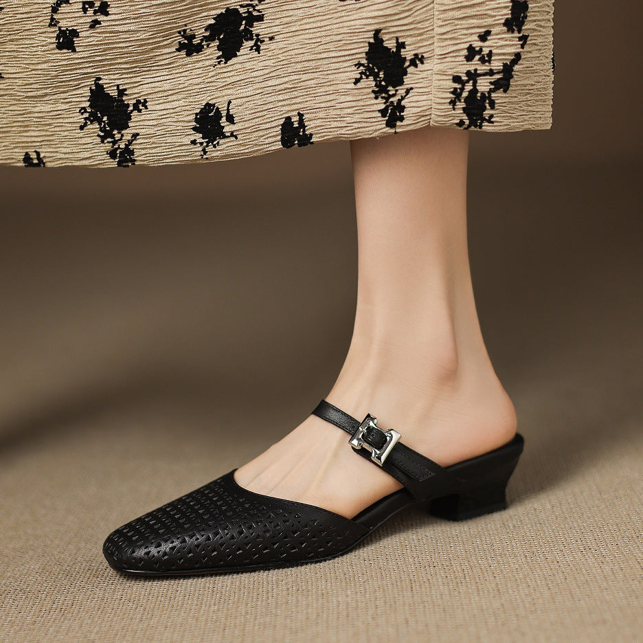 Myla | Elegante Mary Jane mules
