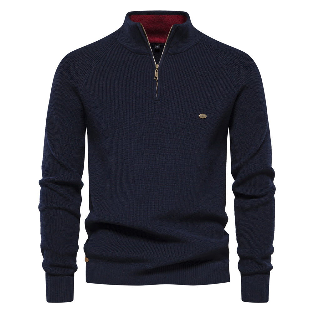 Pascal | Luxe half-zip trui