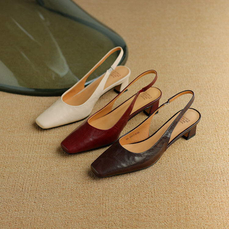May | Elegante Mary Jane slingbacks