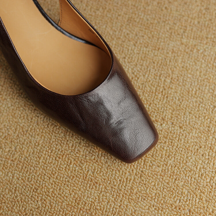 May | Elegante Mary Jane slingbacks