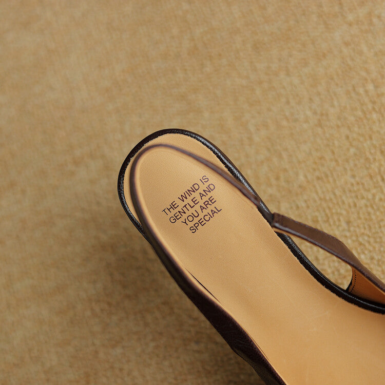May | Elegante Mary Jane slingbacks