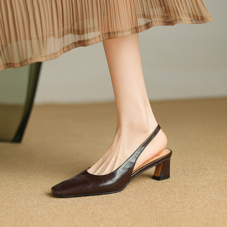 May | Elegante Mary Jane slingbacks