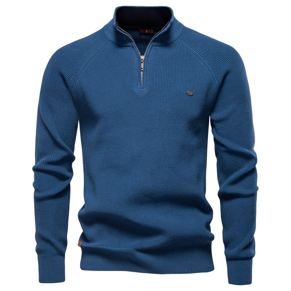 Pascal | Luxe half-zip trui