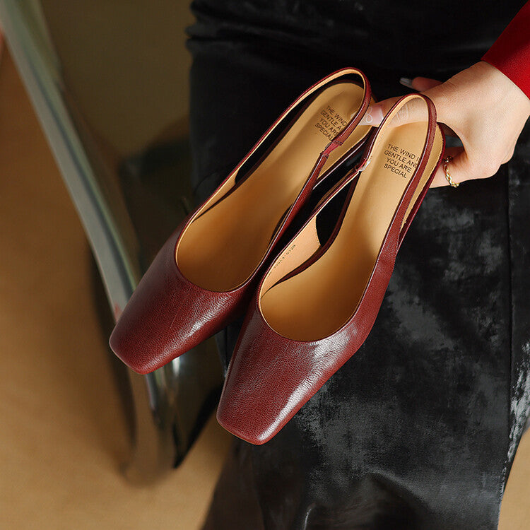 May | Elegante Mary Jane slingbacks