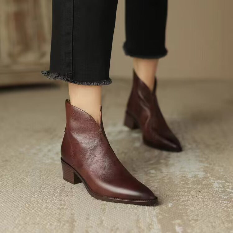 Kay | Elegante laarzen met blokhak