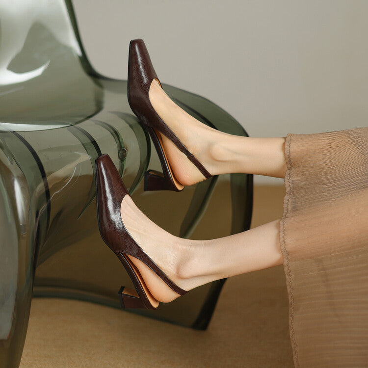 May | Elegante Mary Jane slingbacks