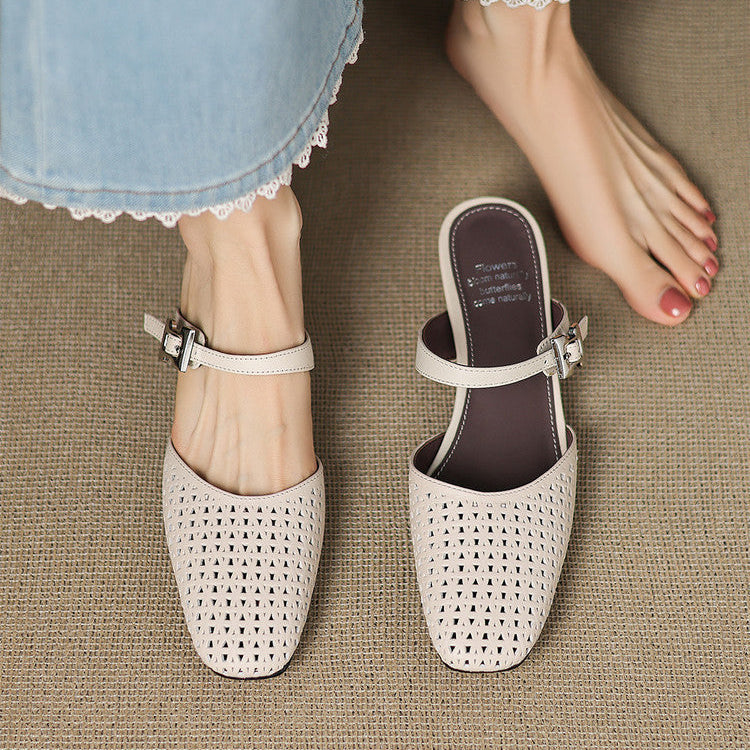 Myla | Elegante Mary Jane mules