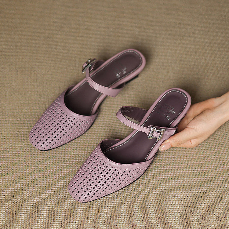 Myla | Elegante Mary Jane mules