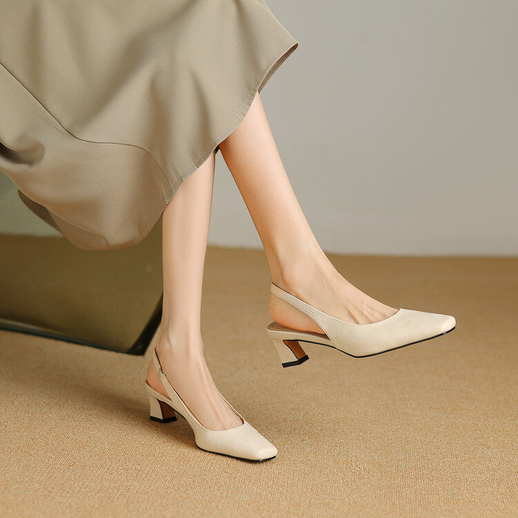 May | Elegante Mary Jane slingbacks