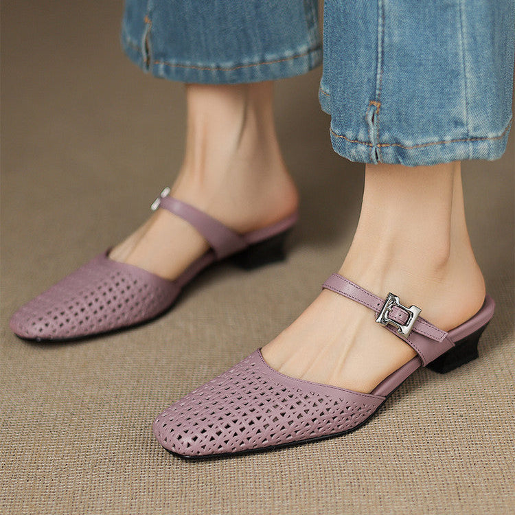 Myla | Elegante Mary Jane mules