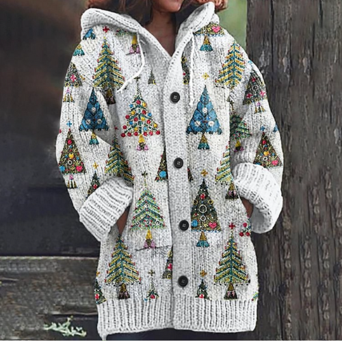 Flora | Feestelijke gebreide cardigan