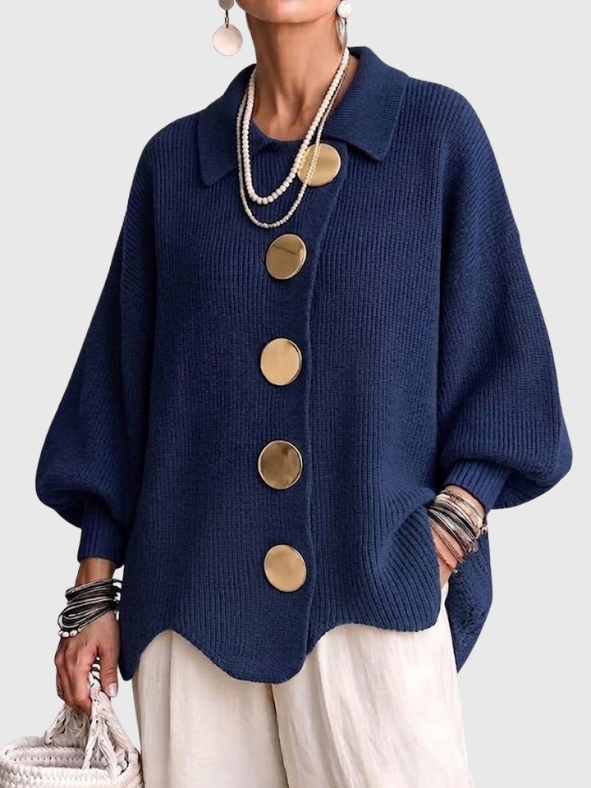 Fay | Oversized blouse met kraag