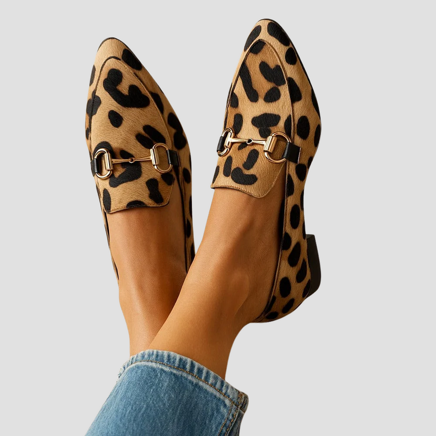 Luca | Leopard Loafers