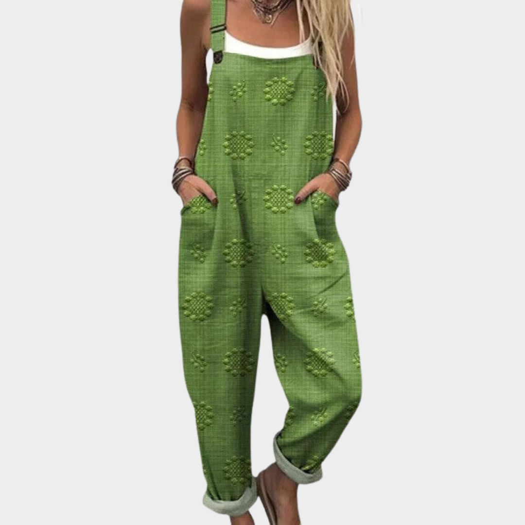 Comfortabele Gedrukte Overalls