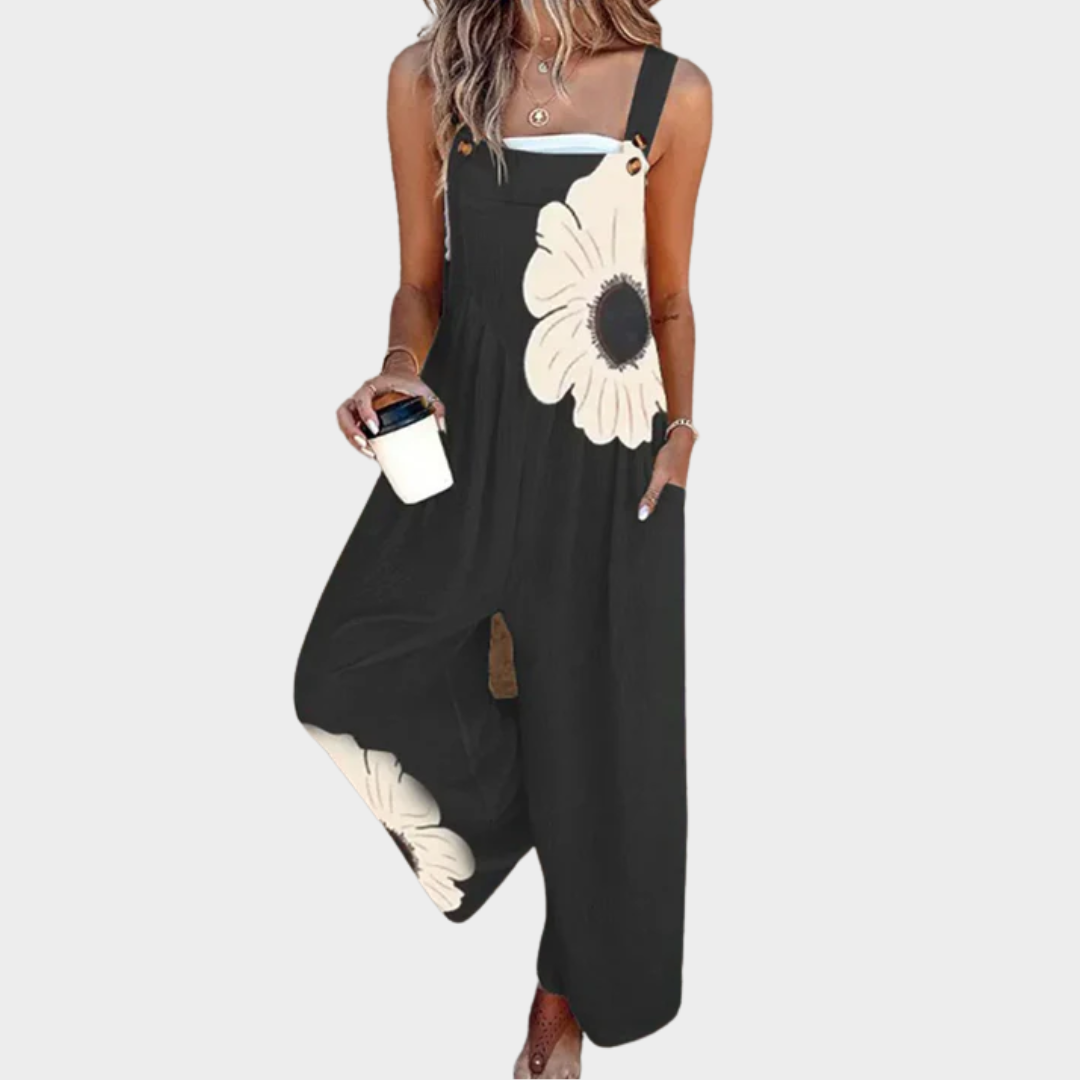 Comfortabele Gedrukte Overalls