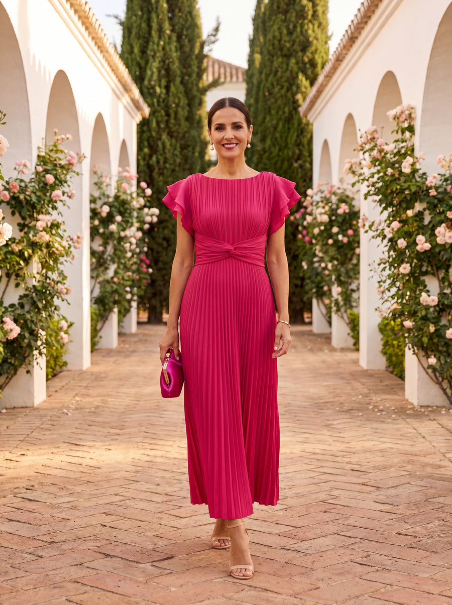 Gloria | Jurk met elegante val