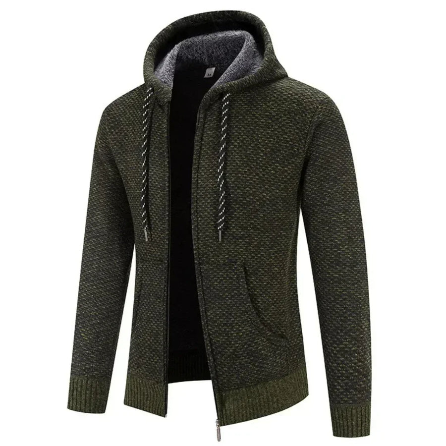 Lennart | Warme hoodie cardigan