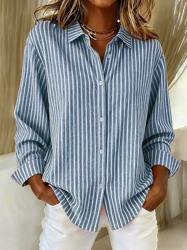 Lamiae | Gestreepte blouses met Truien