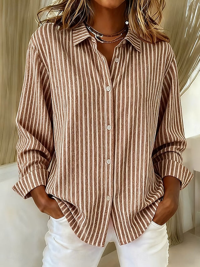 Lamiae | Gestreepte blouses met Truien