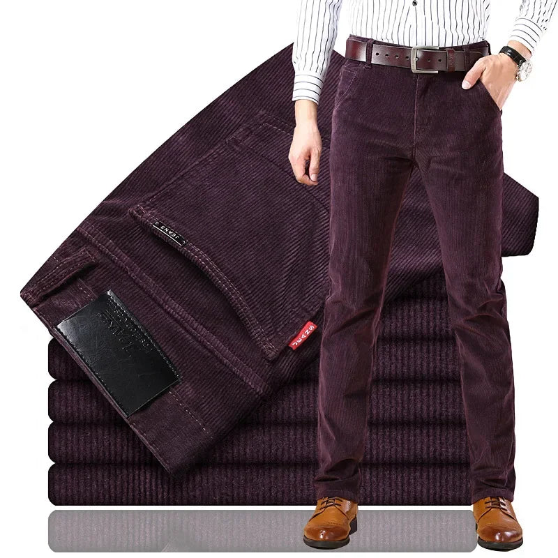 Robbert | Ribfluwelen broek