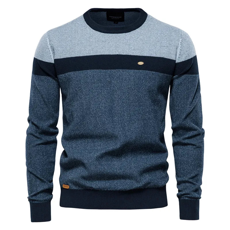 Roderick | Gestreepte crewneck trui