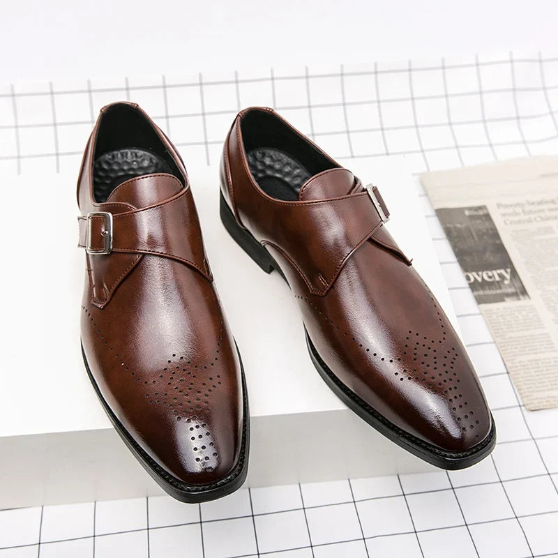 Aart | Elegante mocassin met gesp