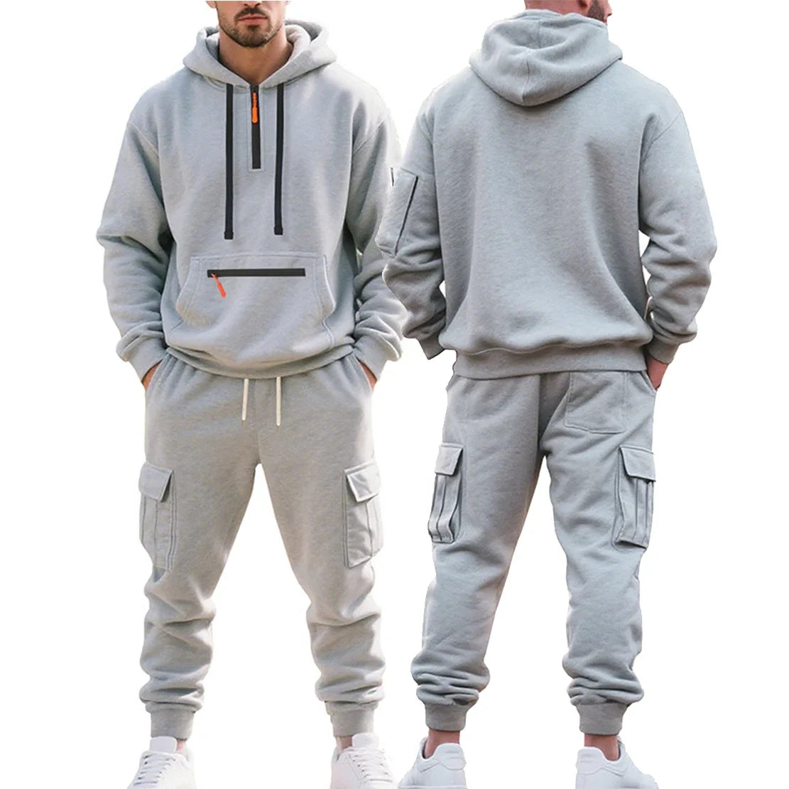 Jeffrey | Comfortabele hoodie en cargobrock