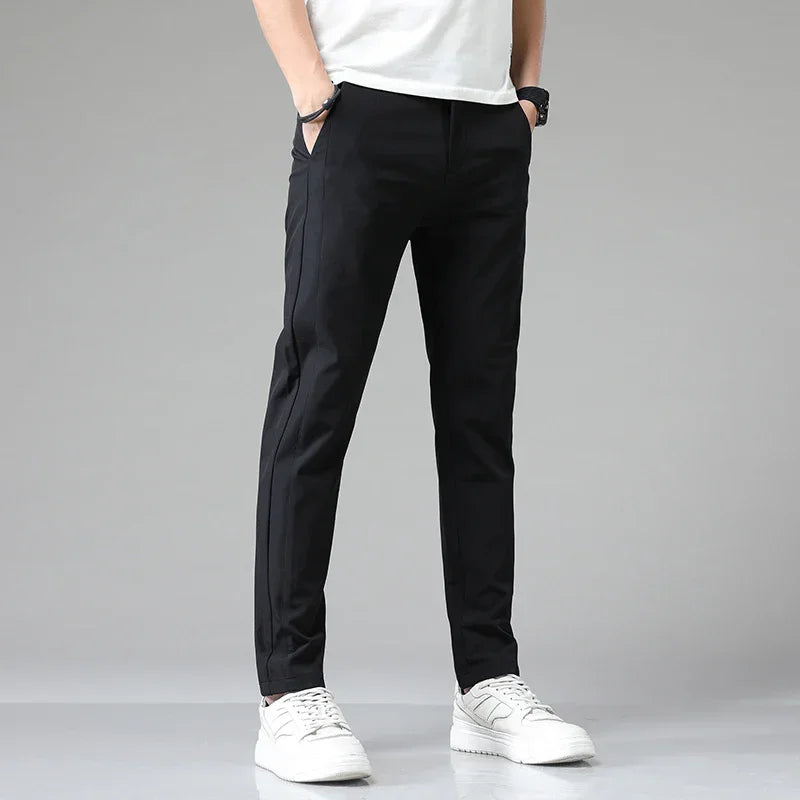 Timo | Lichte slim-fit broek