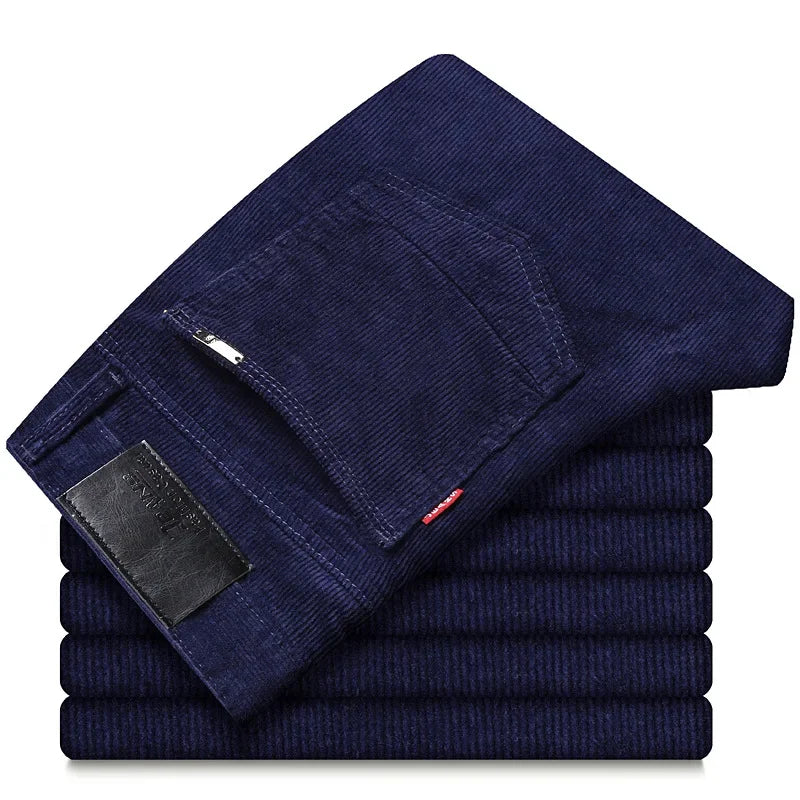 Robbert | Ribfluwelen broek